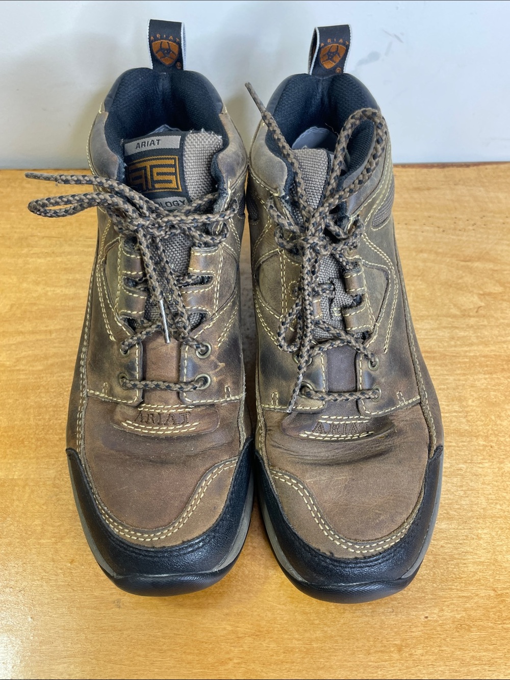 Ariat Brown and Black Lace-Up Women's Ankle Boots. Size 7.5 - Picture 4 of 11